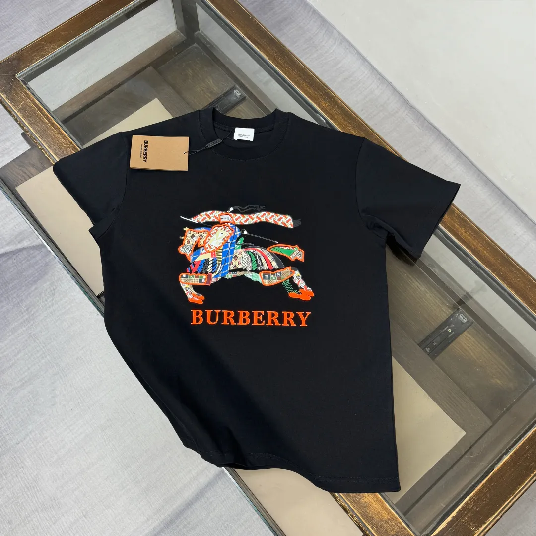 A✨BUR*BERRY 2026 🍃 Classic 👍🏻 😆 ， ， ， logo ， ， 🔥 ， ， ， ， ✂️ 👏 ：Black White Size：M-XXXL